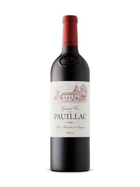 2015 Ginestet Pauillac Grand Vin de Pauillac, France, Bordeaux, Médoc ...