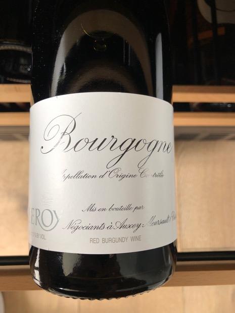 ワイン Leroy Bourgogne Grand Ordinaire 2008 2008 Maison Leroy Bourgogne-Grand-Ordinaire - CellarTracker