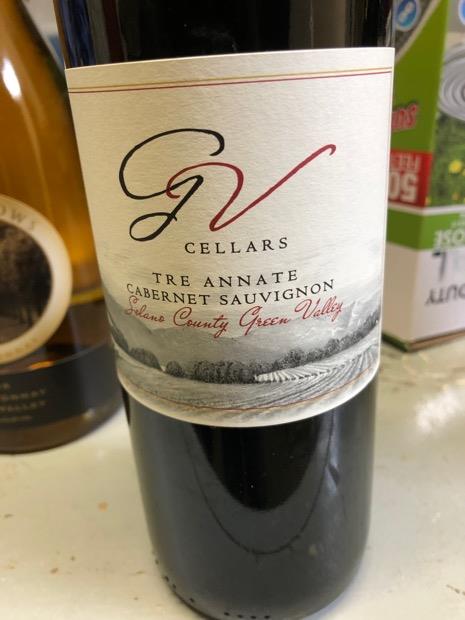 2017 GV Cellars Cabernet Sauvignon, USA, California, North Coast ...