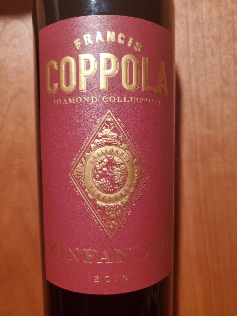 Francis Coppola Diamond Collection Red Label Zinfandel / 750 ml