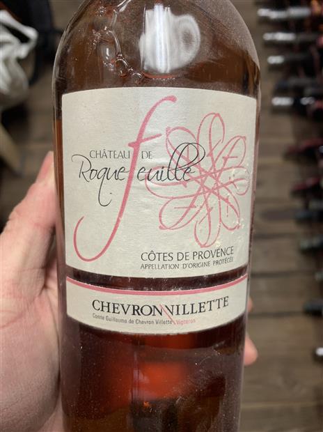 2018 Château Roquefeuille Côtes de Provence Rosé, France, Provence ...