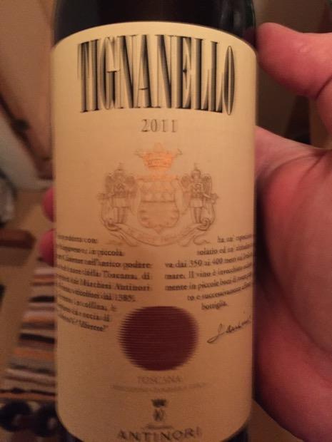 ティニャネロ　アンティノーリ2011 Tignanello 2011 Antinori