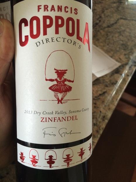 coppola wine 2013