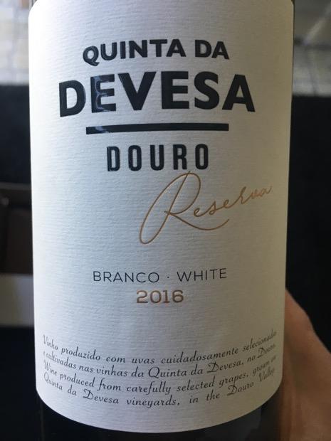 2016 Quinta da Devesa Douro Reserva Branco, Portugal, Douro - CellarTracker