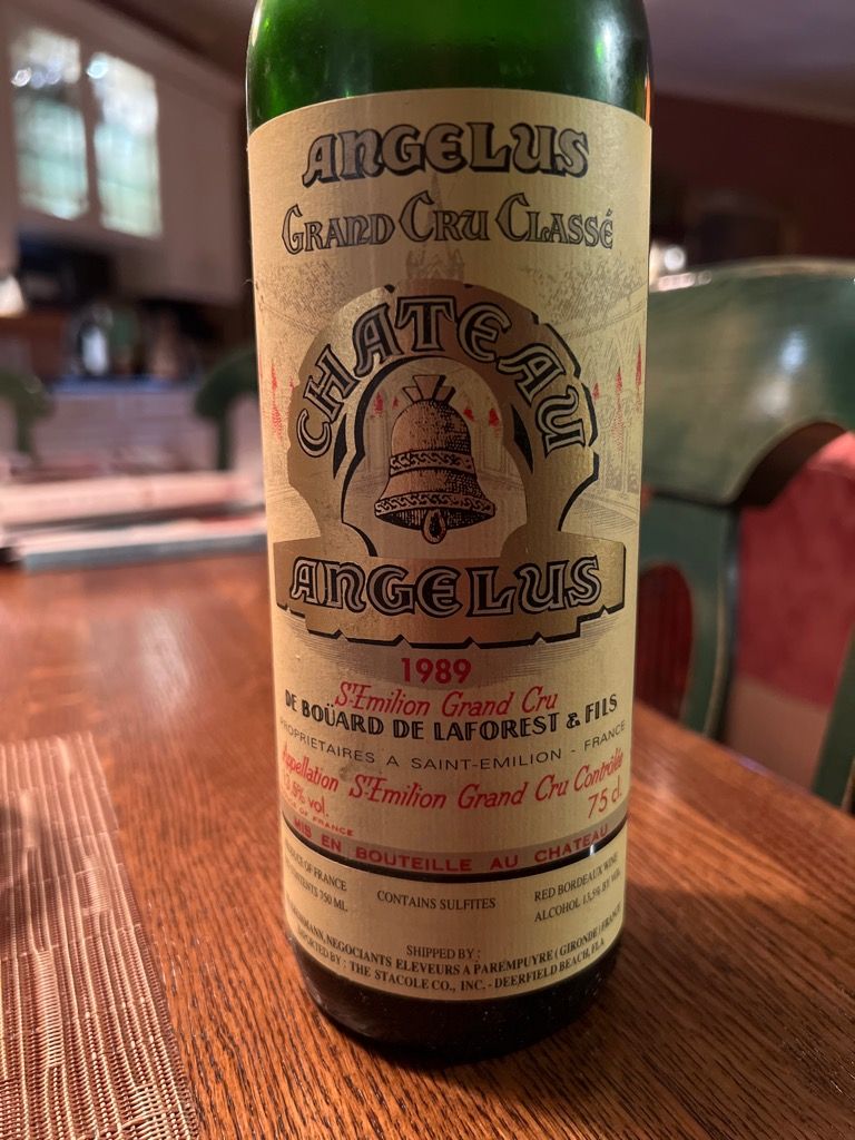 1989 Château Angélus - CellarTracker