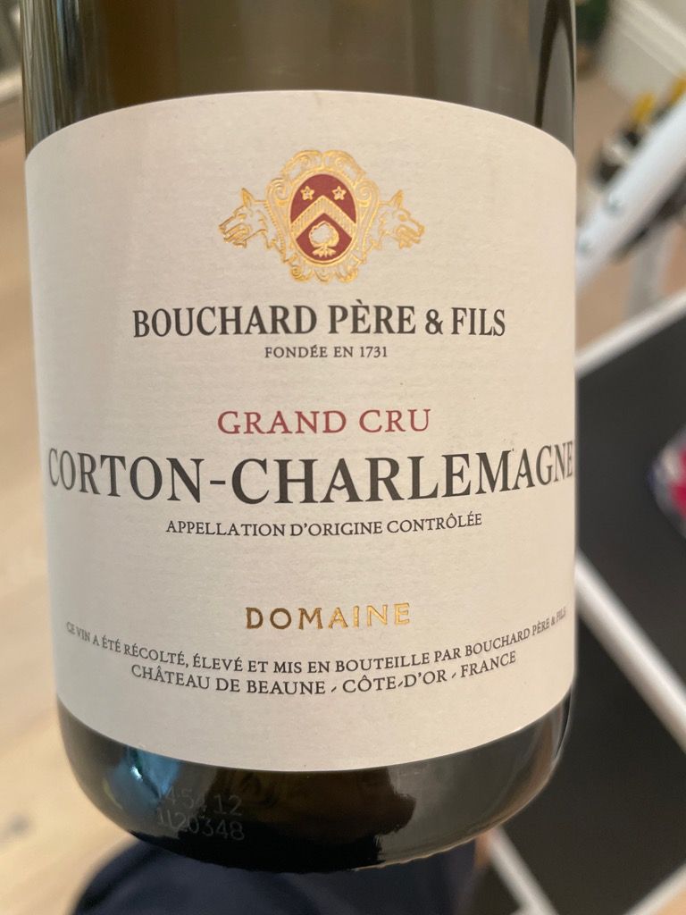 2020 Bouchard Père et Fils Corton-Charlemagne Domaine - CellarTracker