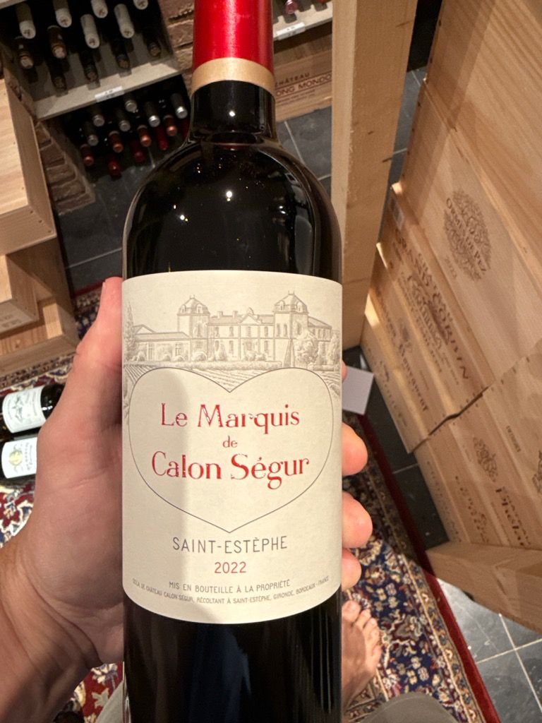 2022 Château Calon-Ségur Le Marquis de Calon Ségur - CellarTracker