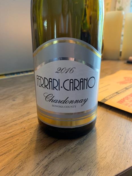 2016 Ferrari-Carano Chardonnay, USA, California, Napa / Sonoma, Carneros - CellarTracker