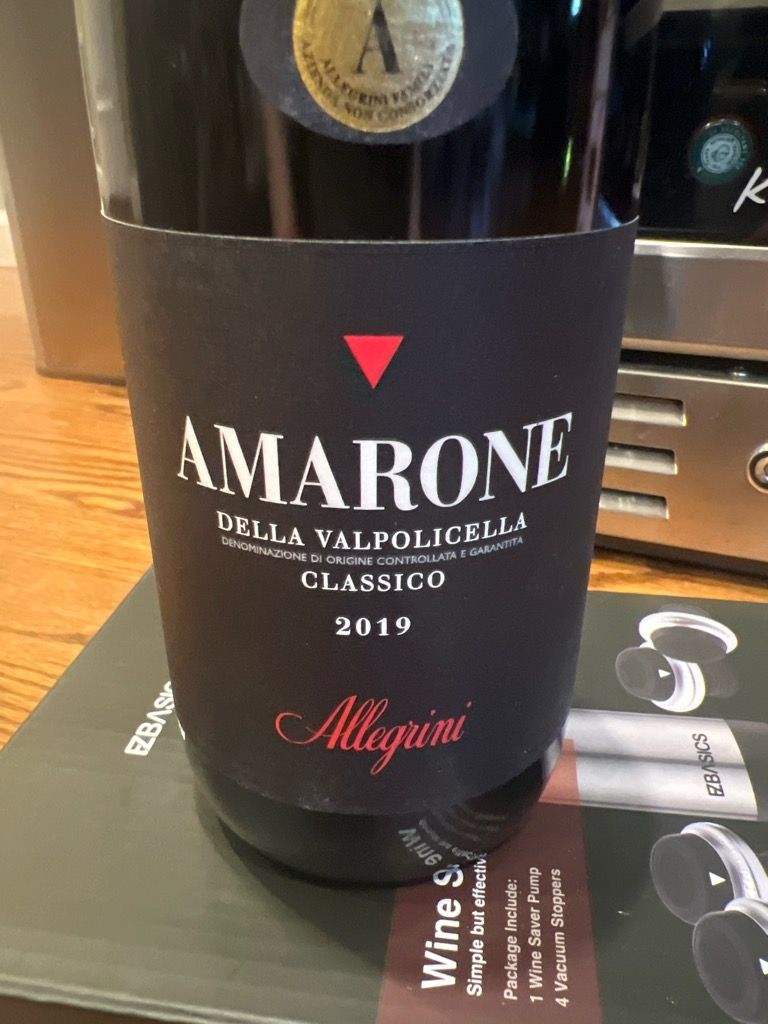 2019 Allegrini Amarone della Valpolicella Classico - CellarTracker