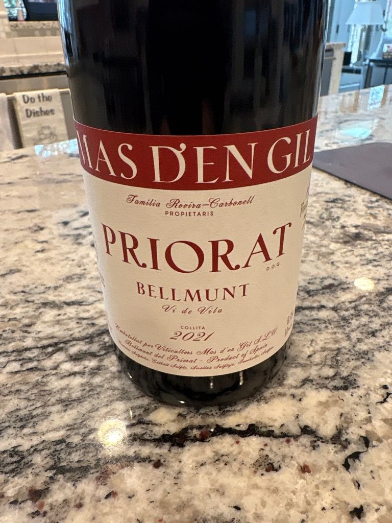 2023 Mas d'en Gil Priorat Bellmunt, Spain, Catalunya, Priorat ...