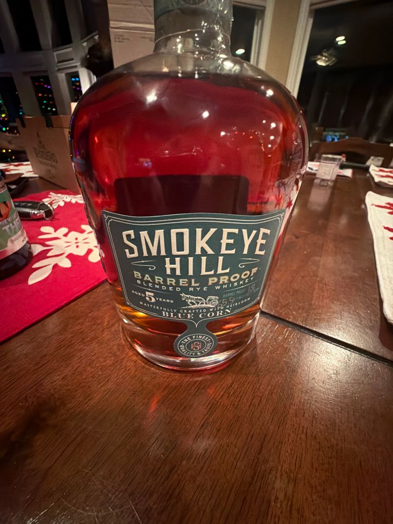 2025 Smokeye Hill 5 Year Old Barrel Proof Straight Rye Whiskey, 65.5% ...