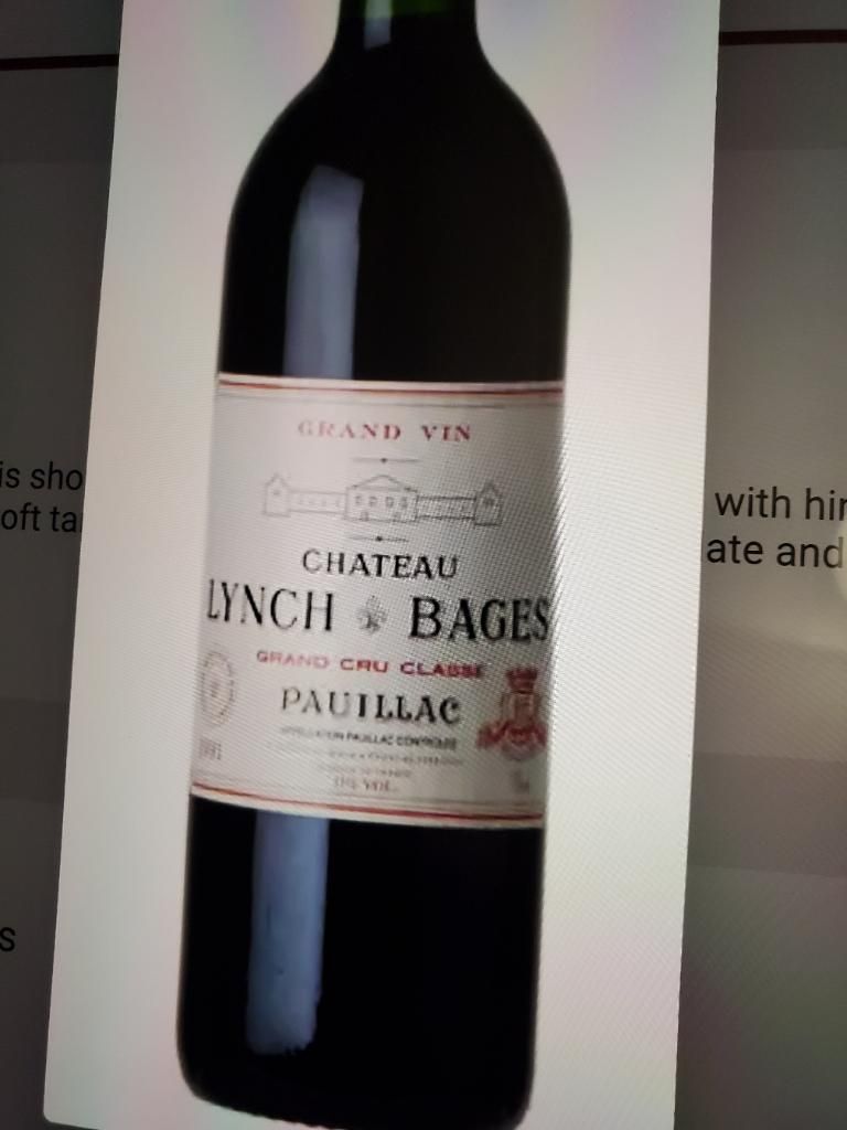 1992 Château Lynch-Bages - CellarTracker