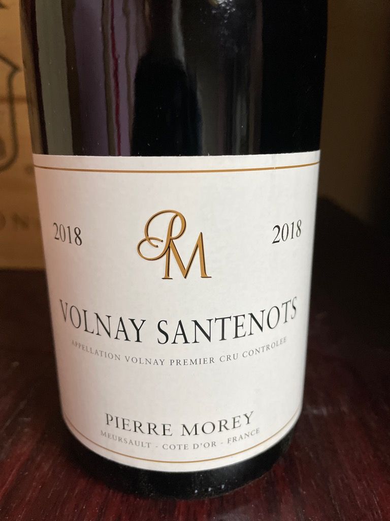 2020 Pierre Morey Volnay 1er Cru Santenots, France, Burgundy, Côte De ...