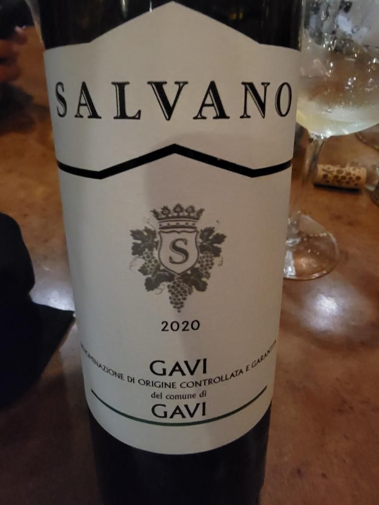 2021 Salvano Gavi, Italy, Piedmont, Gavi CellarTracker