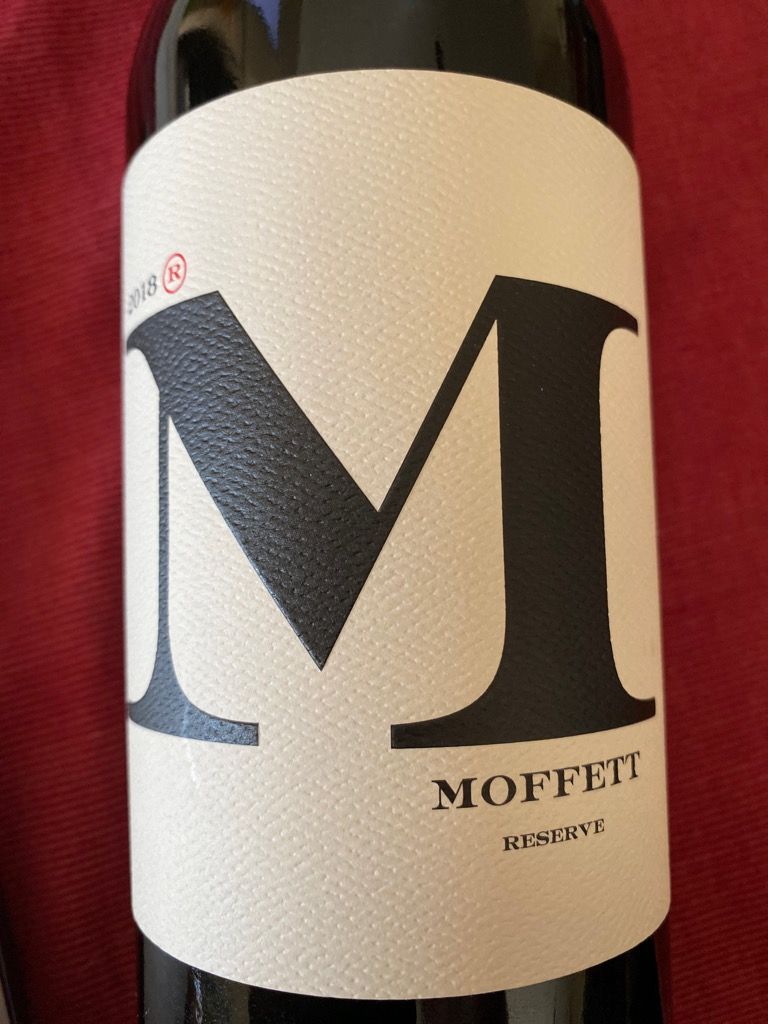 2019 Moffett Vineyards Sauvignon Reserve, USA, California
