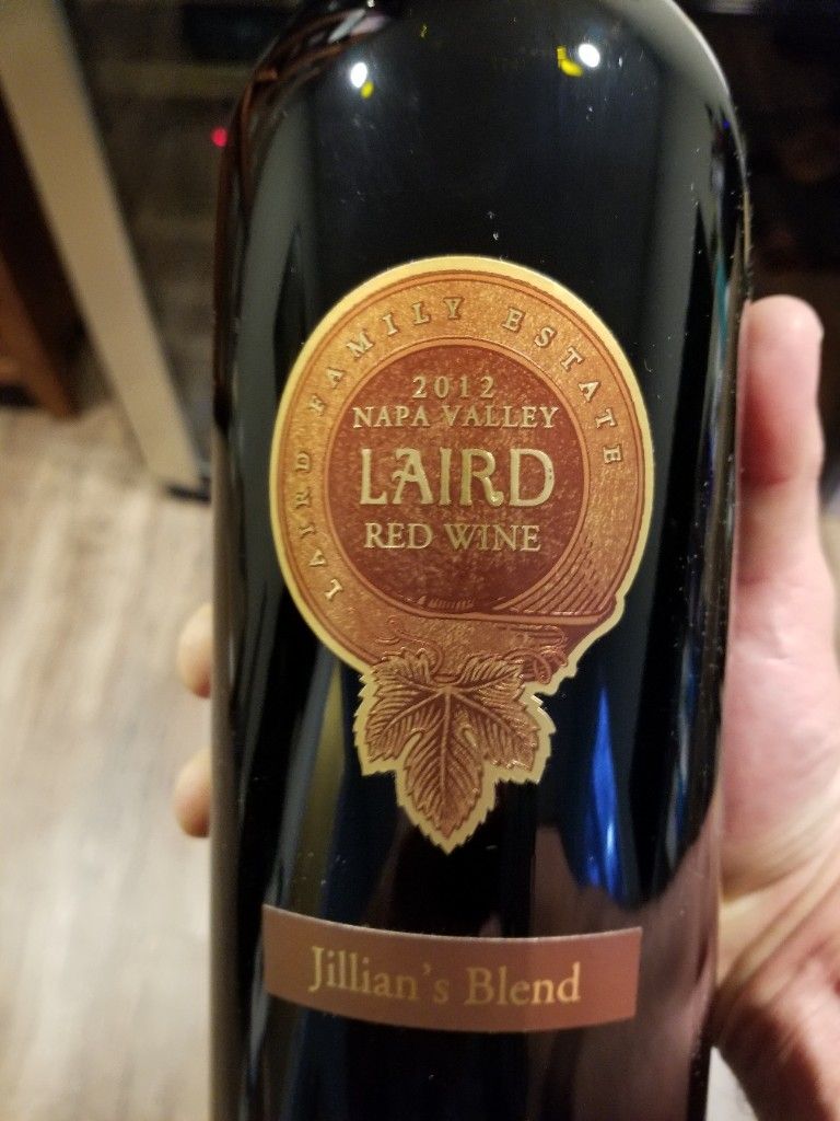 2012 Laird Family Estate Jillian's Blend, USA, California, Napa Valley