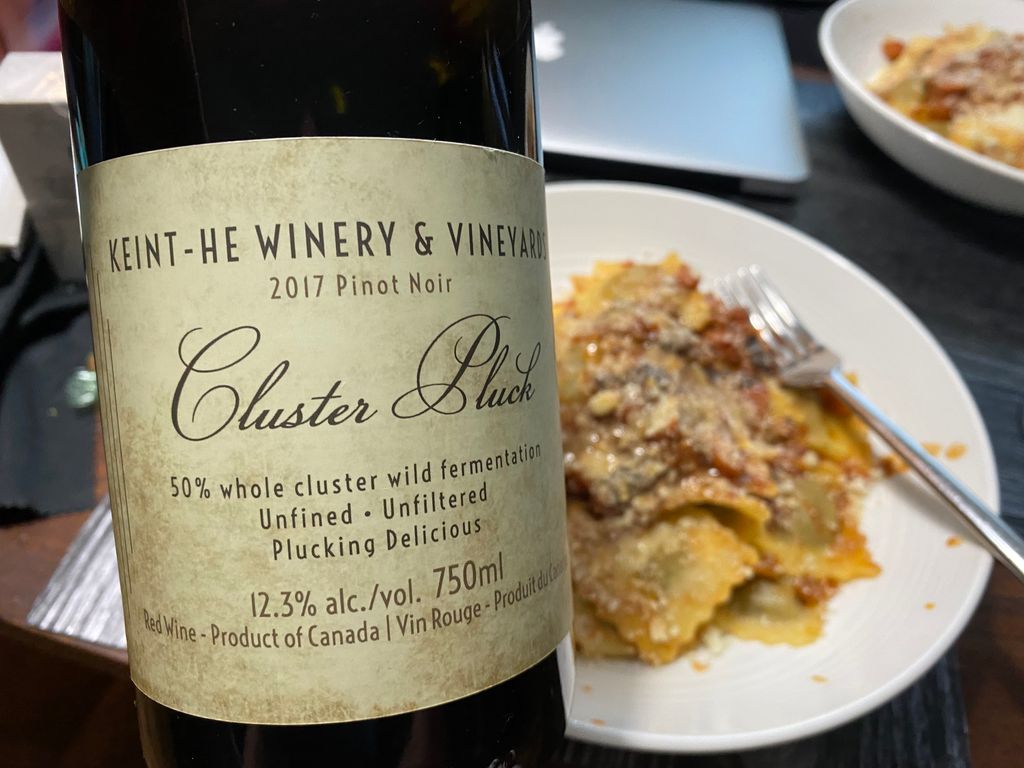 2019 Keint-he Winery & Vineyards Pinot Noir Cluster Pluck, Canada ...
