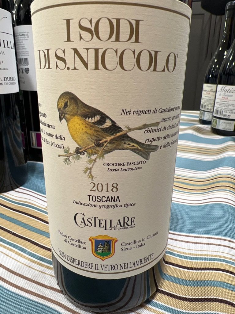 2018 Castellare di Castellina I Sodi di S. Niccolò Toscana IGT