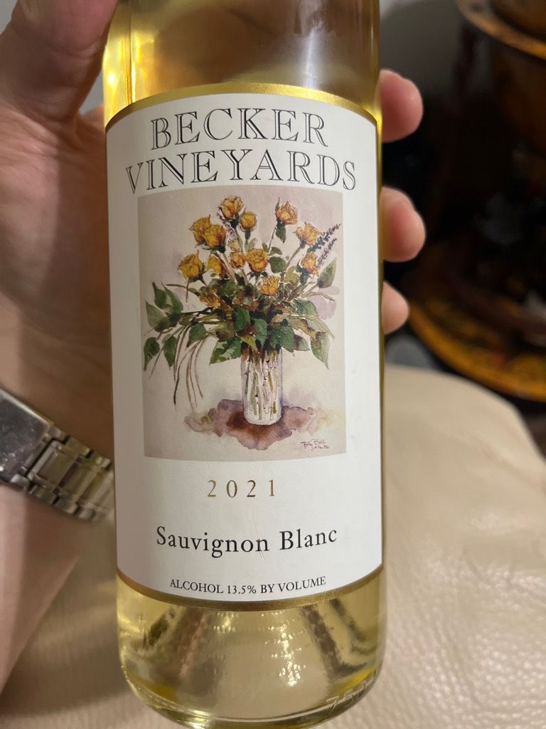 2021 Becker Vineyards Sauvignon Blanc Becker Vineyard, USA, Texas ...