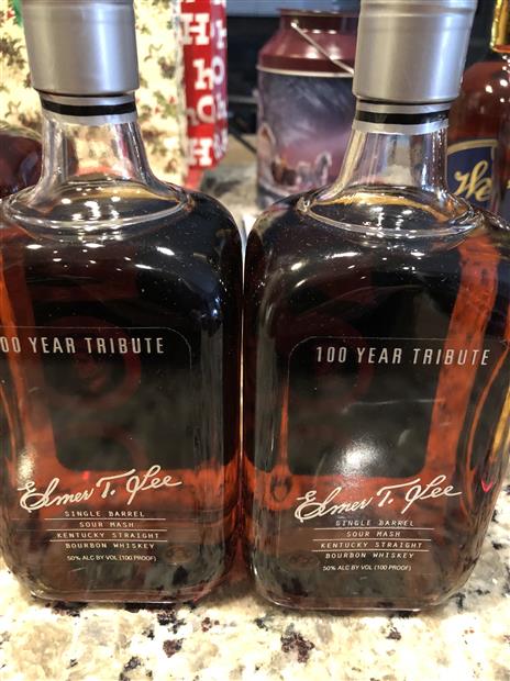 2019 Buffalo Trace Elmer T. Lee 100 Year Tribute Kentucky Straight Bourbon  Whiskey, 50%, USA, Kentucky - CellarTracker