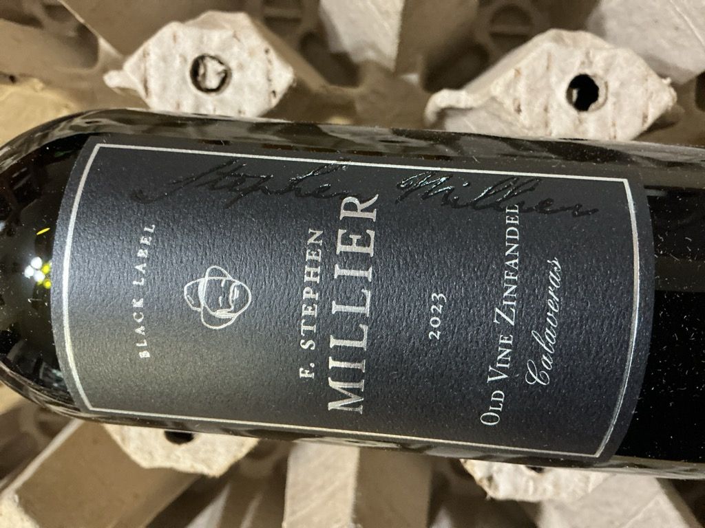 2023 F. Stephen Millier Zinfandel Black Label Old Vine Lodi