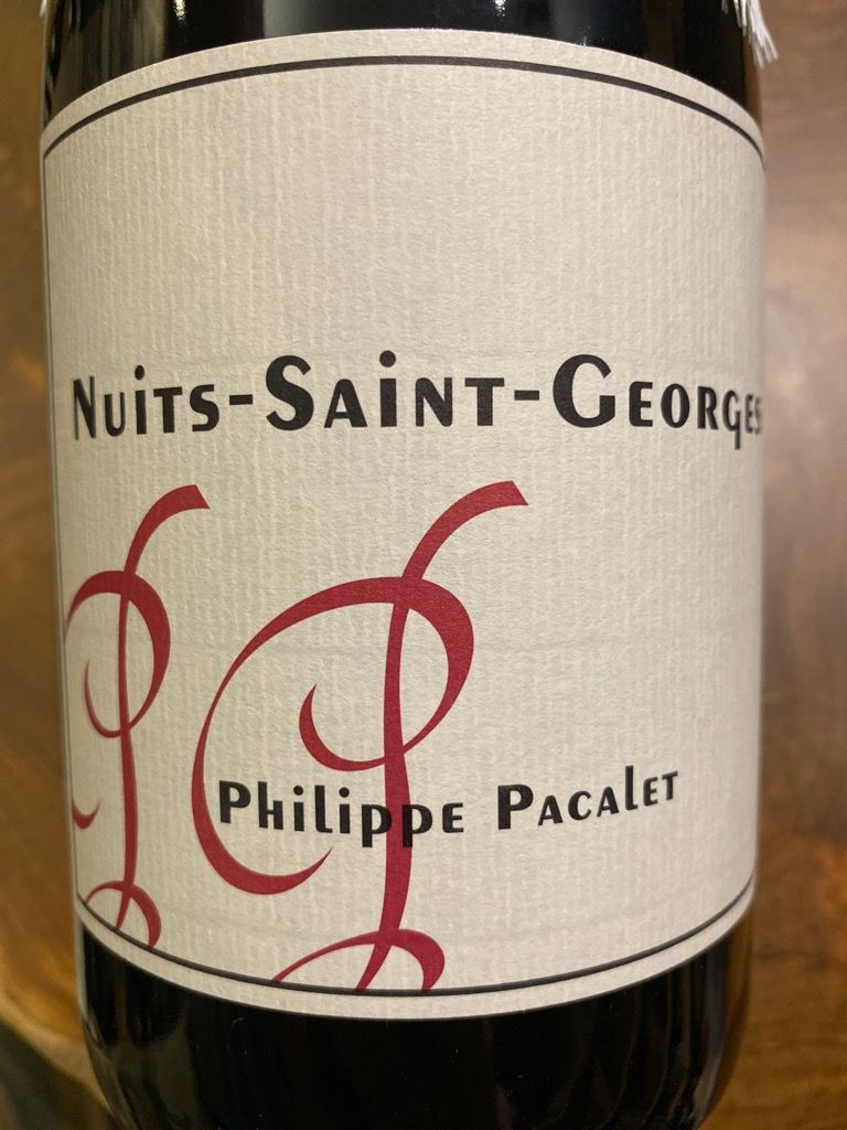 2015 Philippe Pacalet Nuits St. Georges - CellarTracker
