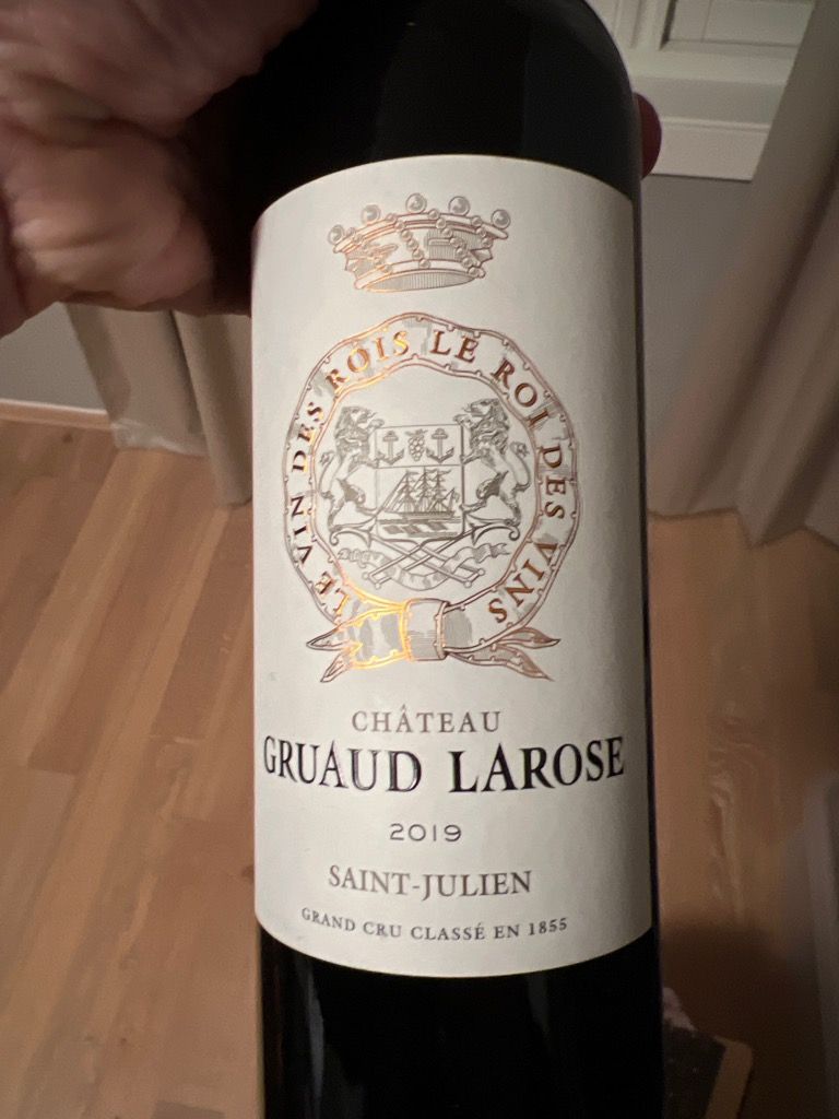 漏れ跡有Chateau Gruaud Larose シャトー・グリュオ・ラローズ 2004年 