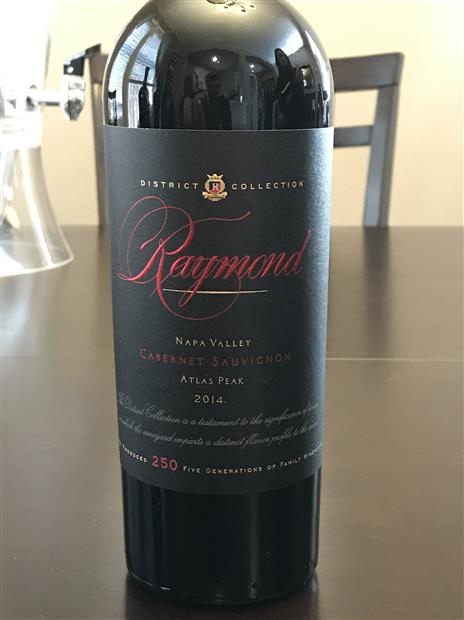 2014 Raymond Vineyard & Cellar Cabernet Sauvignon District Collection ...