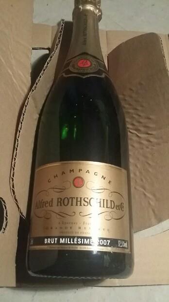1983 Alfred Rothschild et Cie Champagne Brut Réserve Millésimée