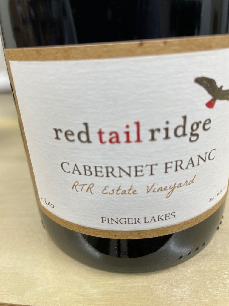 2021 Red Tail Ridge Winery Franc RTR Estate Vineyard, USA, New