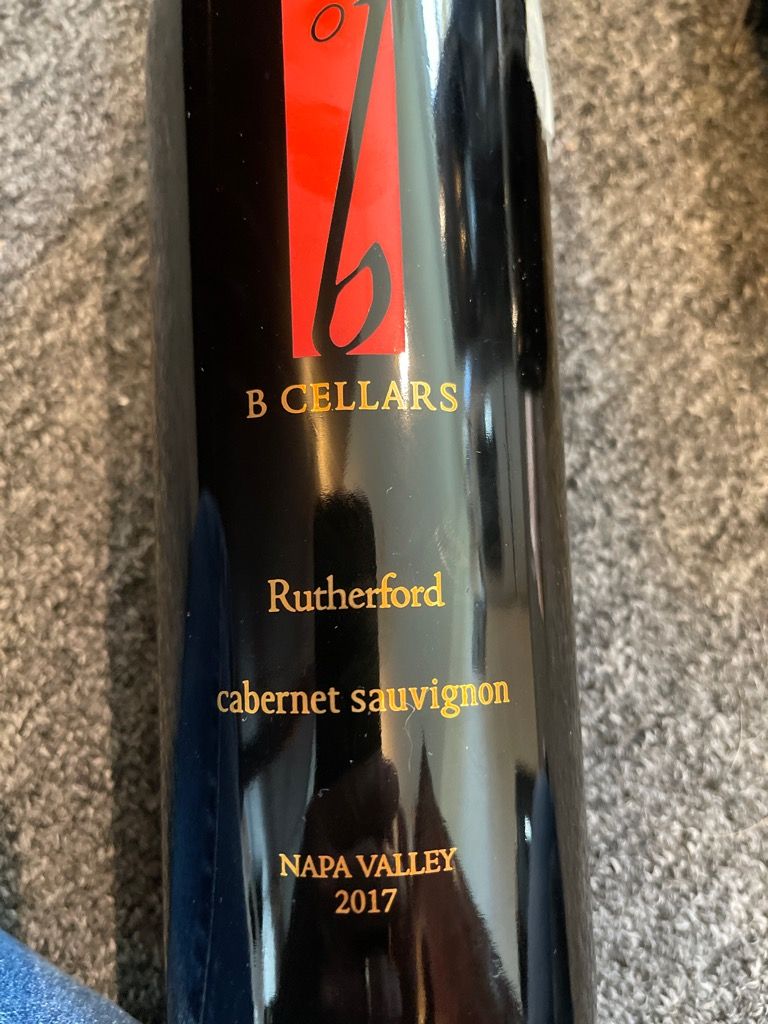 2017 B Cellars Cabernet Sauvignon Rutherford, USA, California, Napa ...