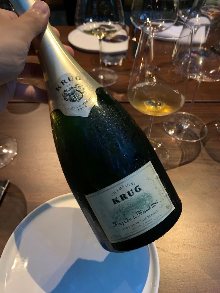 2002 Krug Clos Du Mesnil Champagne Blend