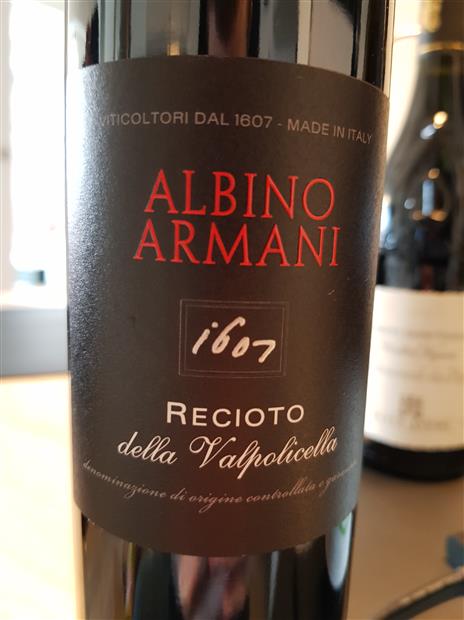 2020 Albino Armani Recioto della Valpolicella 1607 CellarTracker