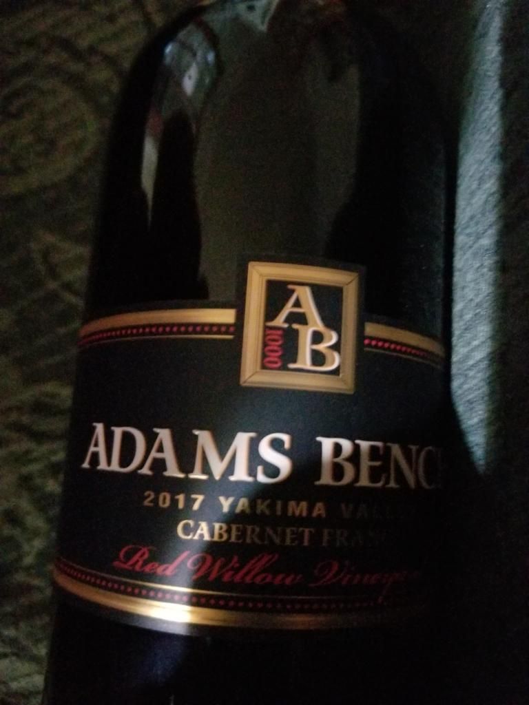 2017 Adams Bench Cabernet Sauvignon Red Willow Vineyard