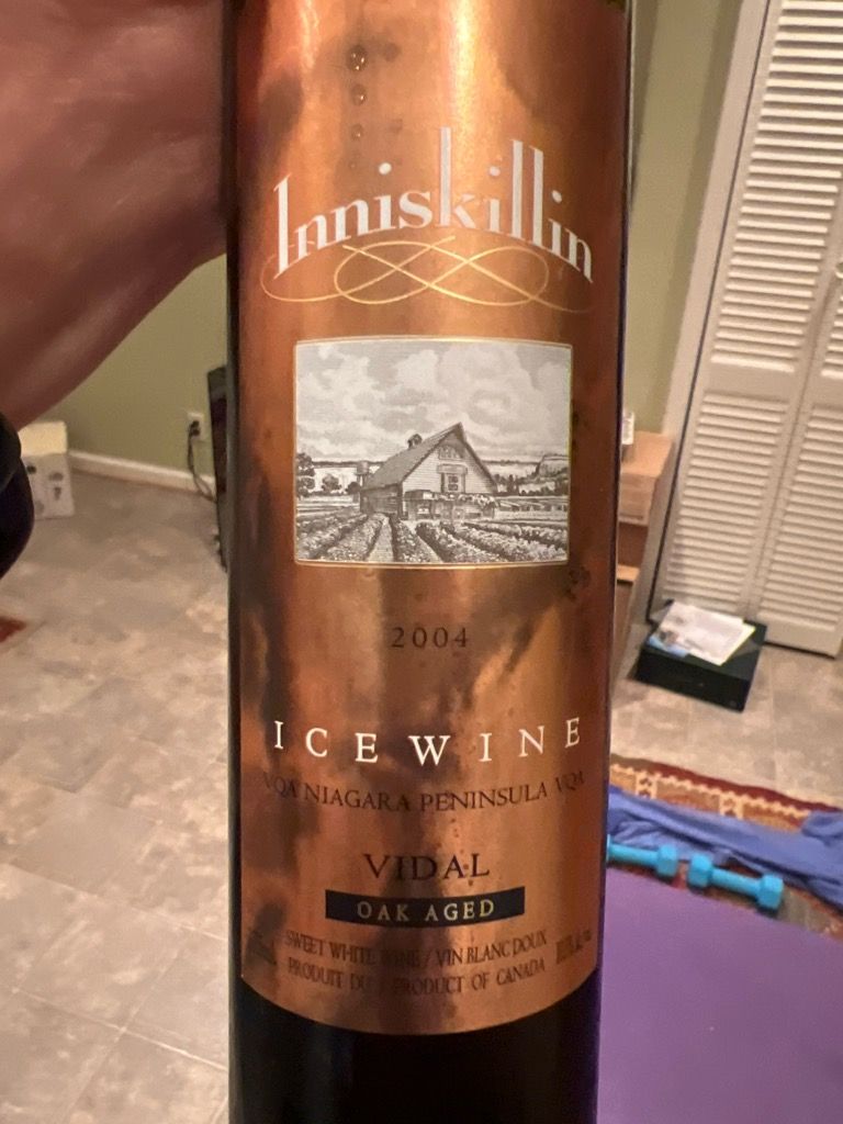 2004 Inniskillin Vidal Icewine Gold Oak Aged - CellarTracker