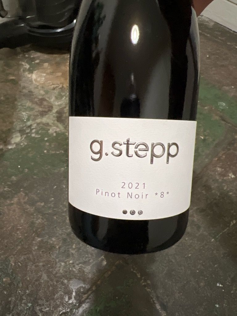 2021 Gerd Stepp Pinot Noir *8*, Germany, Pfalz CellarTracker