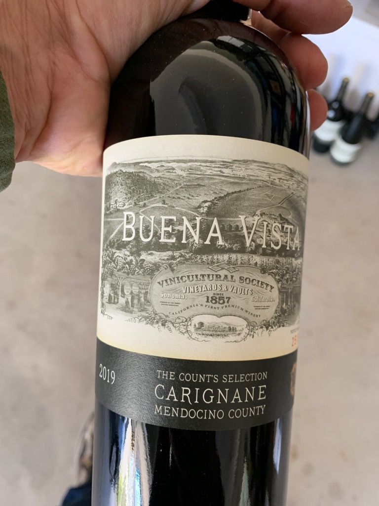 2019 Buena Vista Carignane The Count's Selection, USA, California