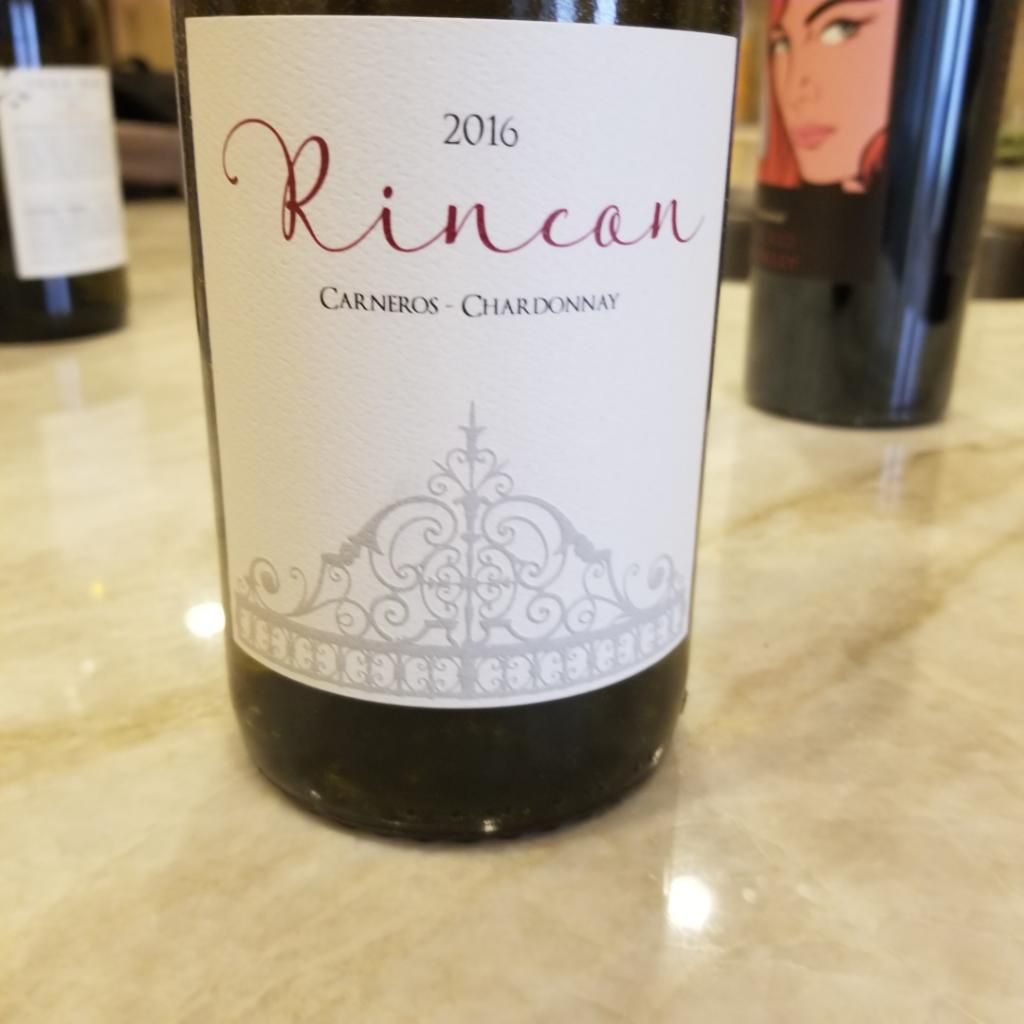 2016 TR Wines Rincon Chardonnay, USA, California, Napa / Sonoma