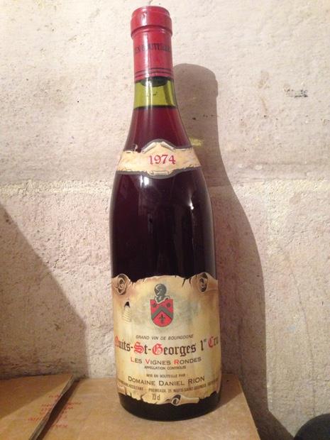 2012 Domaine Daniel Rion et Fils Nuits St. Georges 1er Cru
