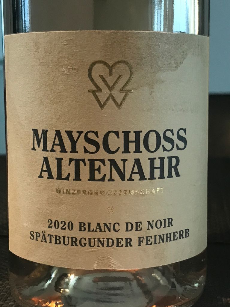 2021 Winzergenossenschaft Mayschoss Altenahr Sp tburgunder Blanc