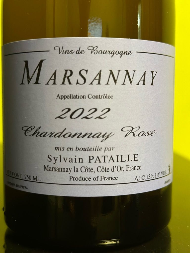 2019 Domaine Sylvain Pataille Chardonnay Rose Marsannay