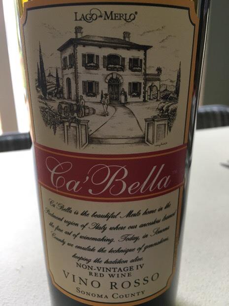2013 Lago Di Merlo Muscat Ca Bella Moscato USA California North 