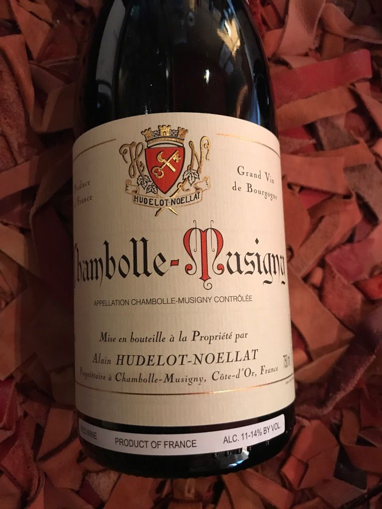 2019 Alain Hudelot-Noëllat Chambolle-Musigny - CellarTracker