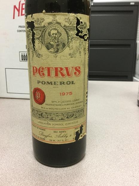 1974 Pétrus - CellarTracker