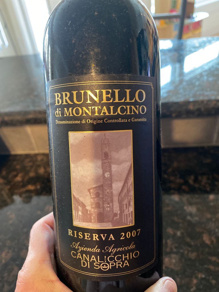 2007 Canalicchio di Sopra Brunello di Montalcino Riserva - CellarTracker