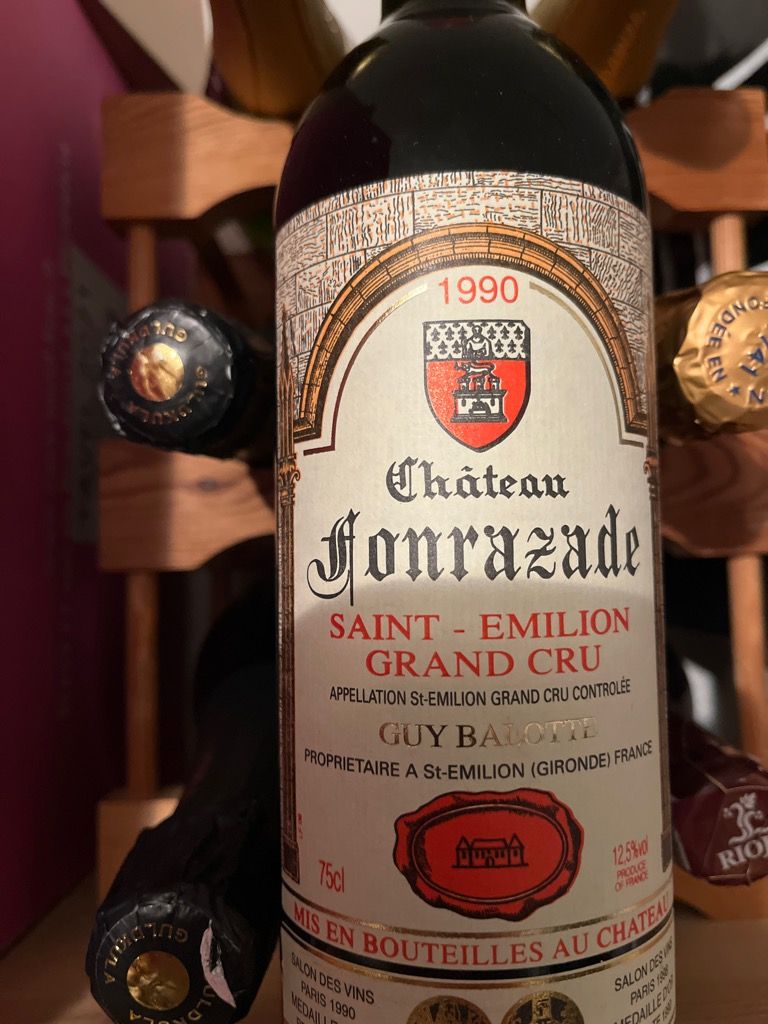 1990 Château Haut-Fonrazade - CellarTracker