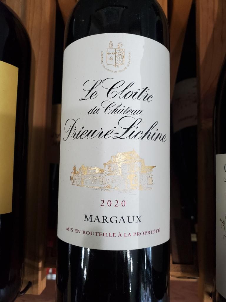 2020 Château Prieuré-Lichine Le Cloître du Chateau Prieuré Lichine