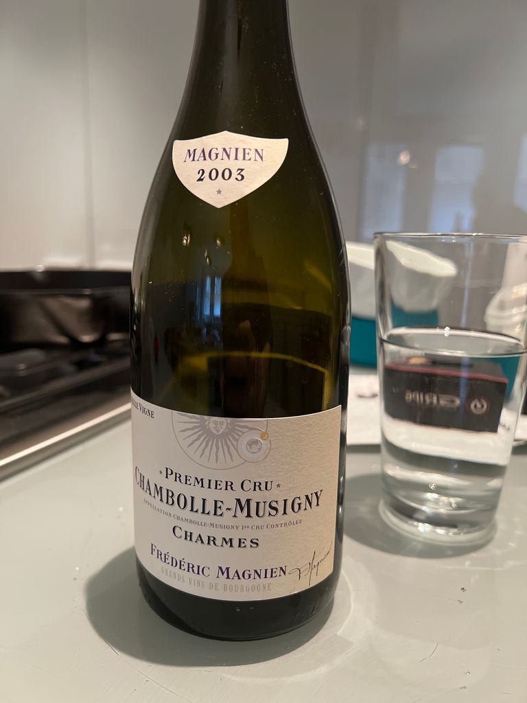 2004 Frédéric Magnien Chambolle-Musigny 1er Cru Les Charmes