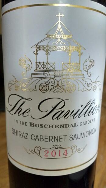 2014 Boschendal The Pavillion Shiraz Viognier South Africa Western Cape CellarTracker