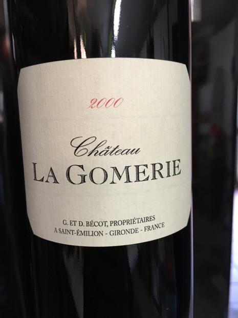 2001 Château La Gomerie - CellarTracker